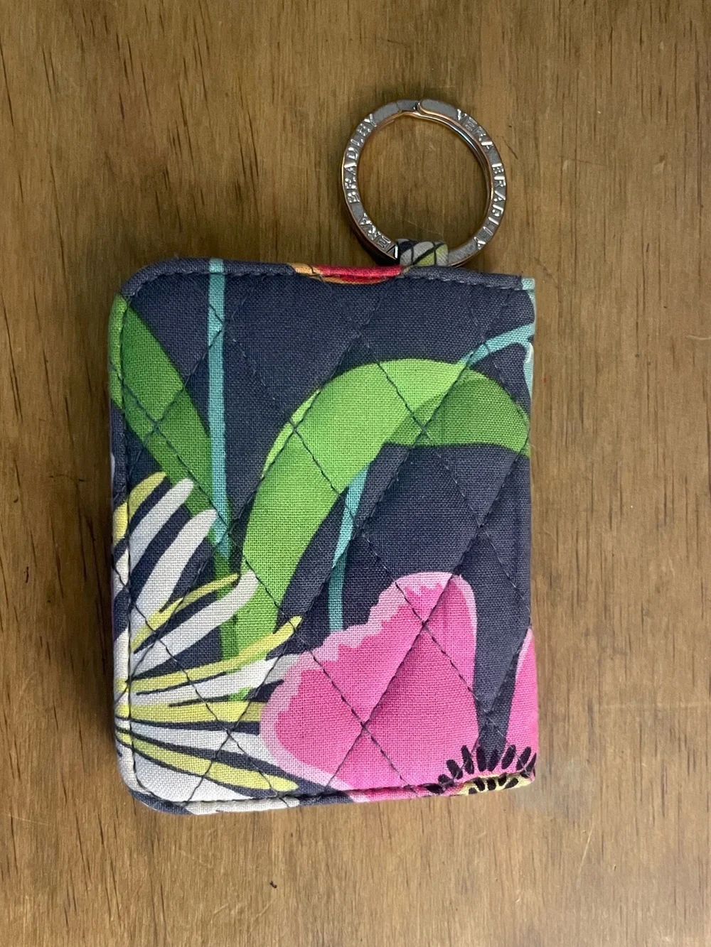 Vera Bradley Jazzy bloom small wallet  with Keyring
